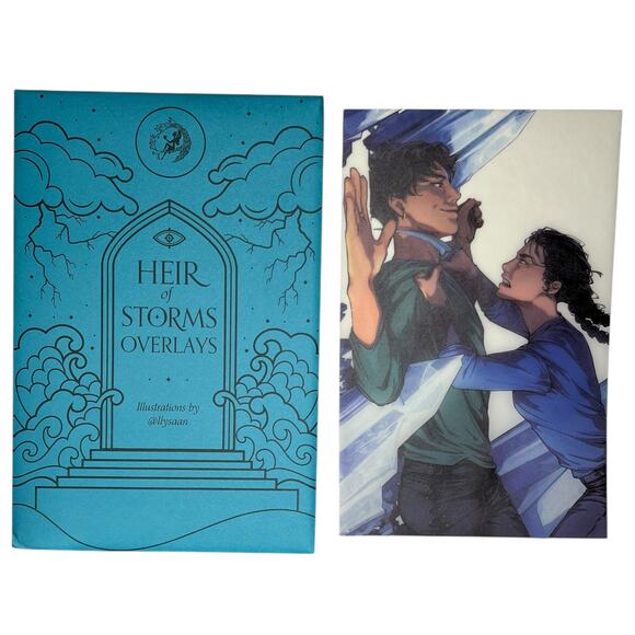 FairyLoot Heir of Storms Page Overlays - Lauryn Hamilton Murray June 2025 - Picture 1 of 8